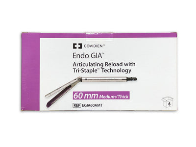 EGIA60AMT Cartucho Endo GIA Tri-Staple 60 COVIDIEN (MORADO Y DORADO)